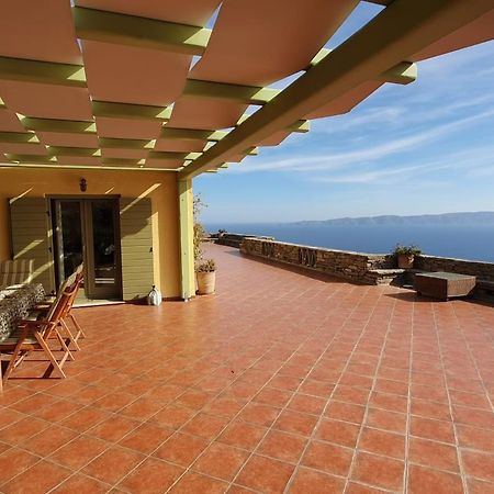 Breathtaking Seaview Villa In A Serene Scenery Chavouna Zewnętrze zdjęcie