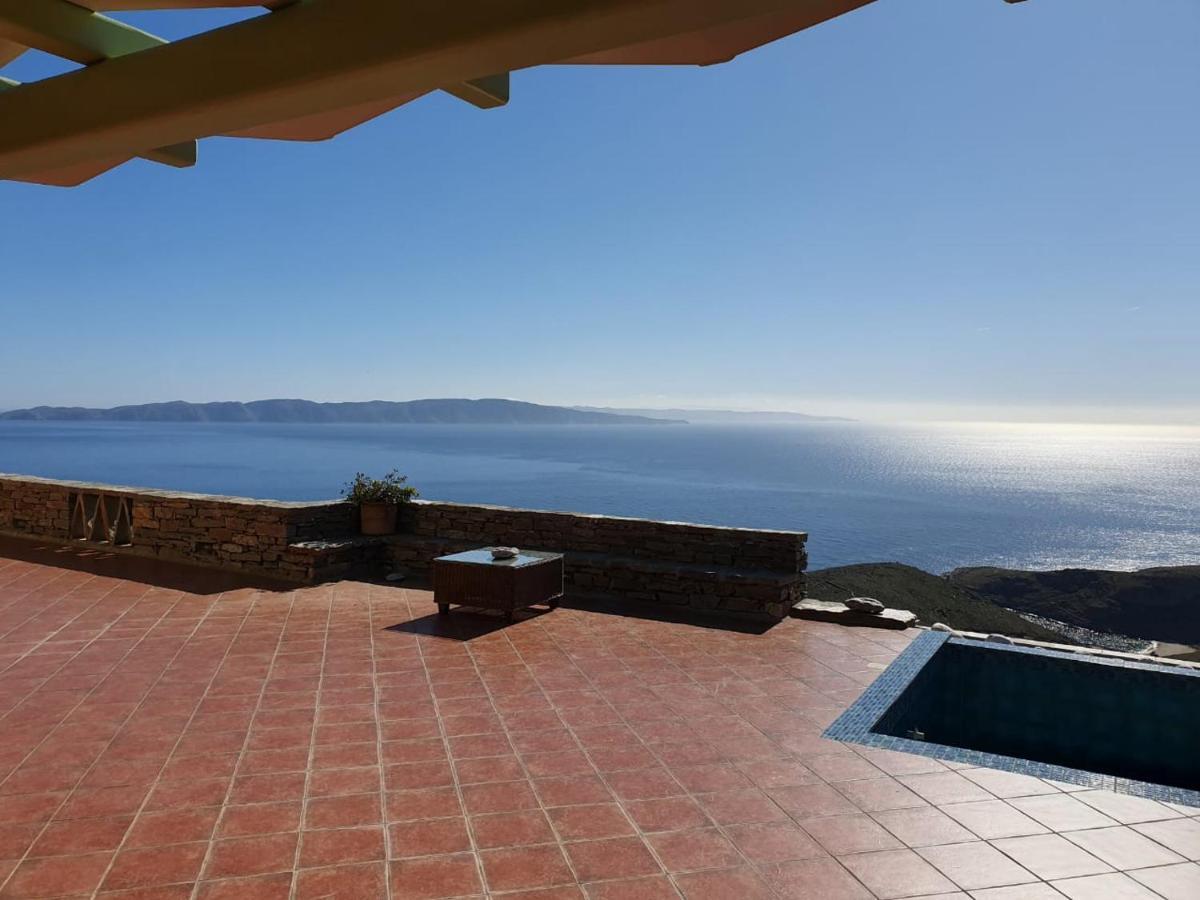 Breathtaking Seaview Villa In A Serene Scenery Chavouna Zewnętrze zdjęcie